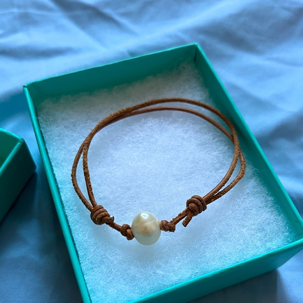St. Barth Pearl Lariat Bracelet